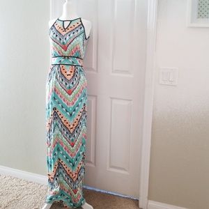 Felicity & Coco Print Maxi Dress